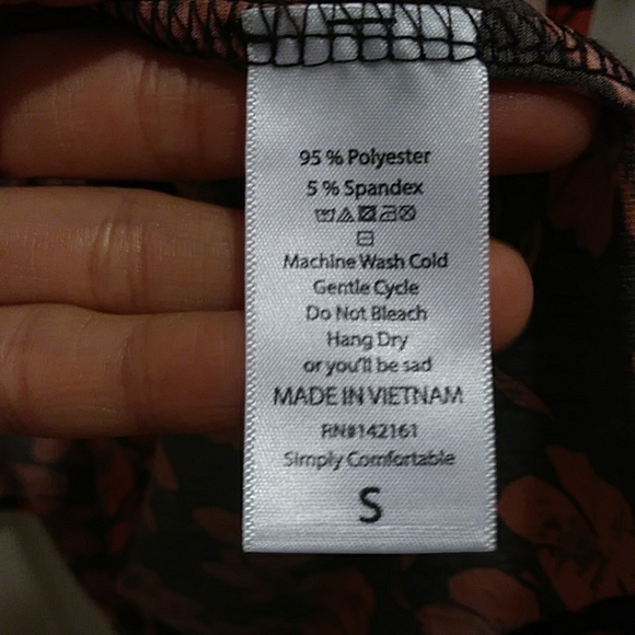 NWOT Lularoe Hibiscus Monroe - Picture 5 of 5